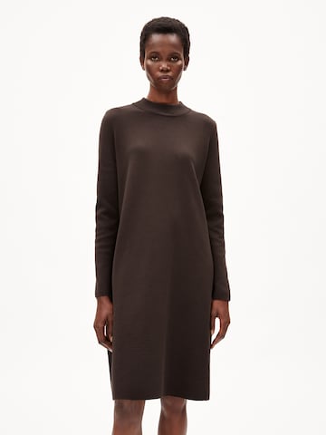 ARMEDANGELS Dress 'FRIADAA' in Brown: front