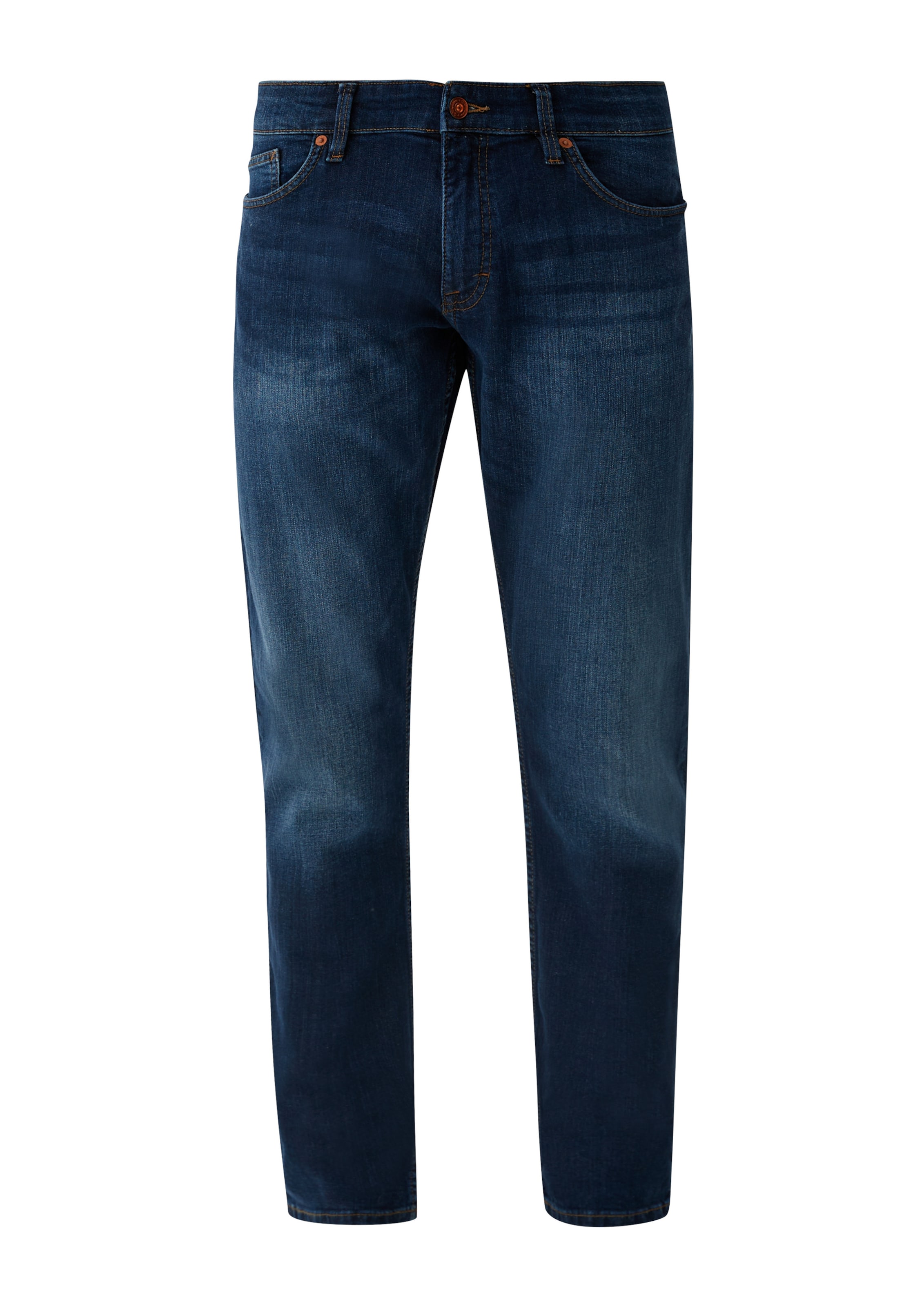 QS Jeans in Blauw: voorkant