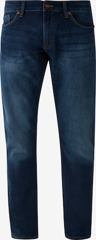 QS Jeans in Blauw: voorkant