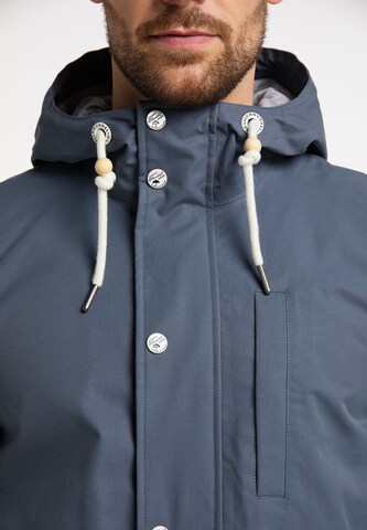 Schmuddelwedda Between-seasons parka 'Wilowe' in Blue