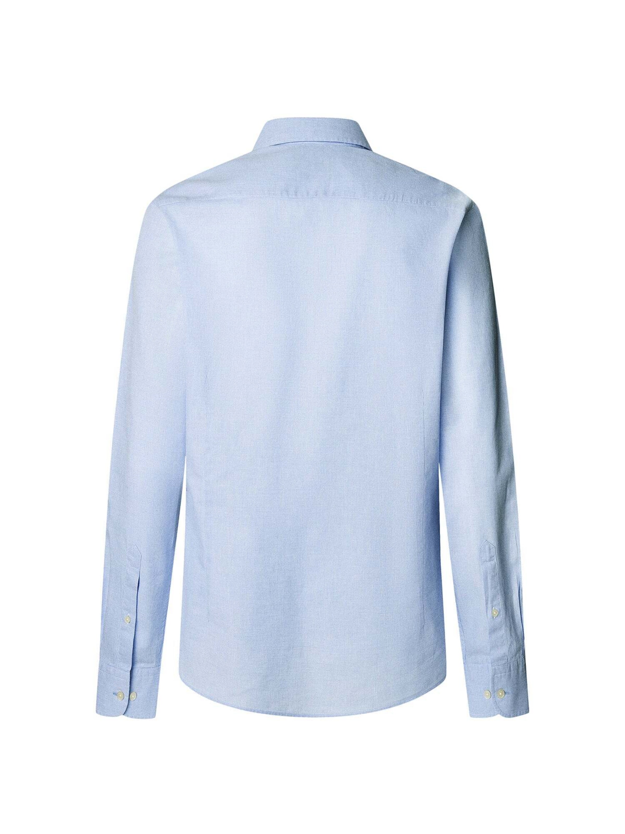 Hackett London Regular fit Overhemd in Blauw