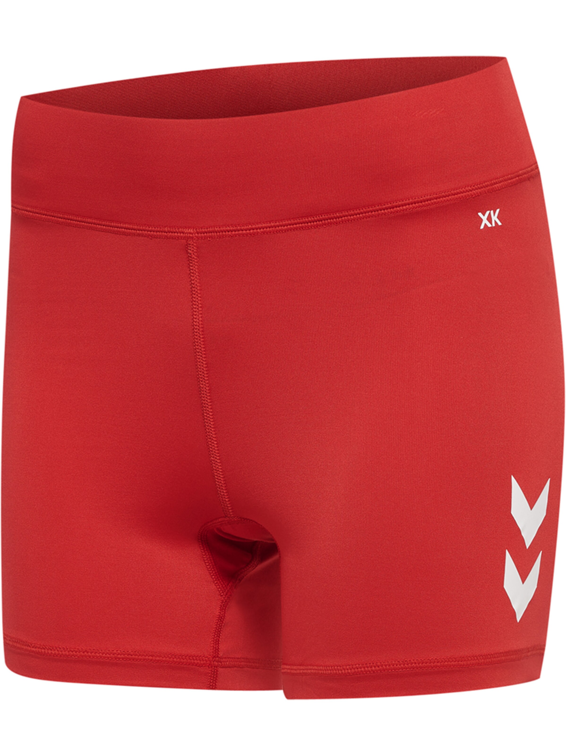 Hummel - Skinny Calças de desporto em vermelho