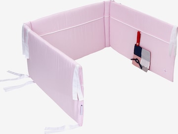 nordic coast company Bettnestchen Premium Bettumrandung formstabil in Pink: predná strana