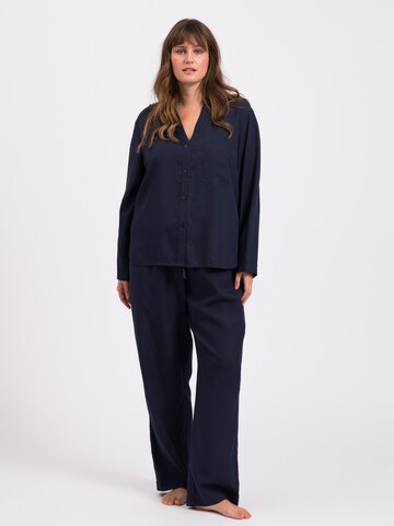 Lykkeland Atelier Pyjamasbukser 'Sleep' i blå
