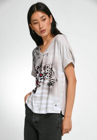 T-shirt Basler en gris : devant