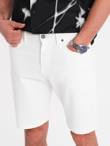 Ombre Regular Jeans‌‌‌‌‌‌‌‌ in Weiß
