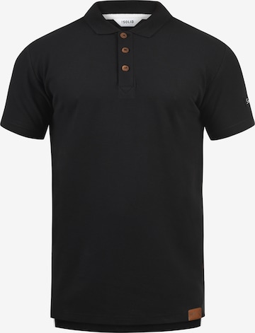 !Solid Poloshirt 'TripPolo' in Schwarz: predná strana