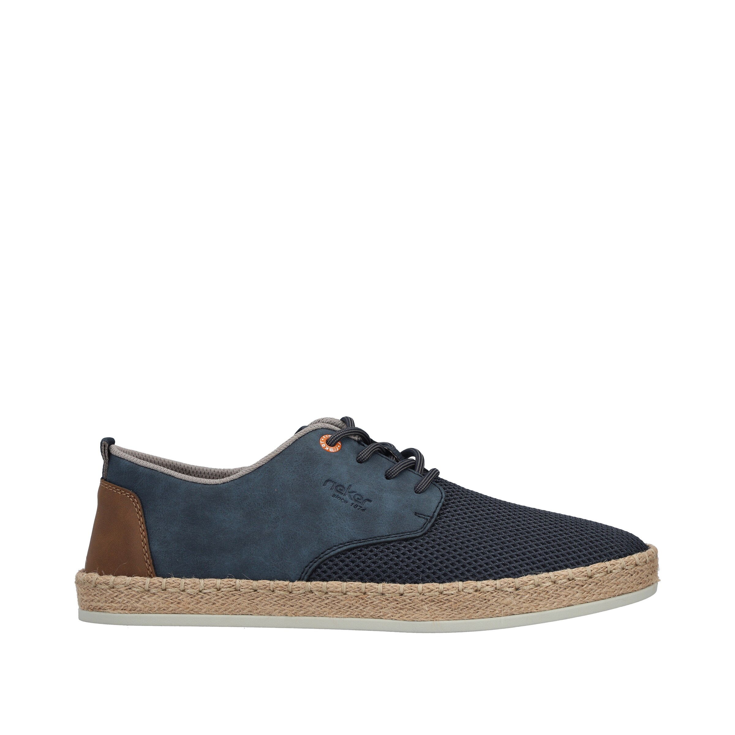 Chaussure à lacets Rieker en bleu