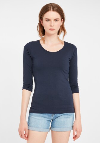 Fransa Shirt 'Zaganic 1' in Blue: front