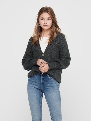 Cardigan 'Clare' ONLY en gris : devant