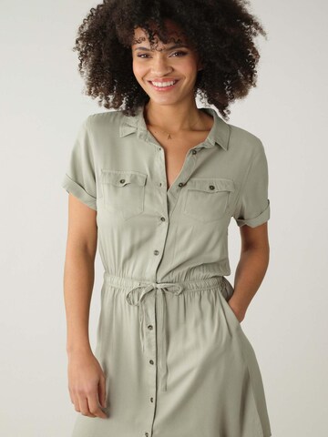 Robe-chemise 'Alarha' Deeluxe en vert