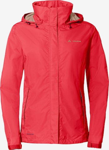 VAUDE Outdoorjas 'Escape' in Rood: voorkant