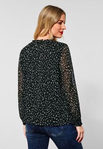 STREET ONE Bluse in Schwarz