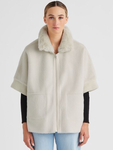 MILESTONE Vest 'Audrey' in Beige: front