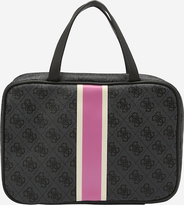 GUESS Cosmetic bag in Black: front