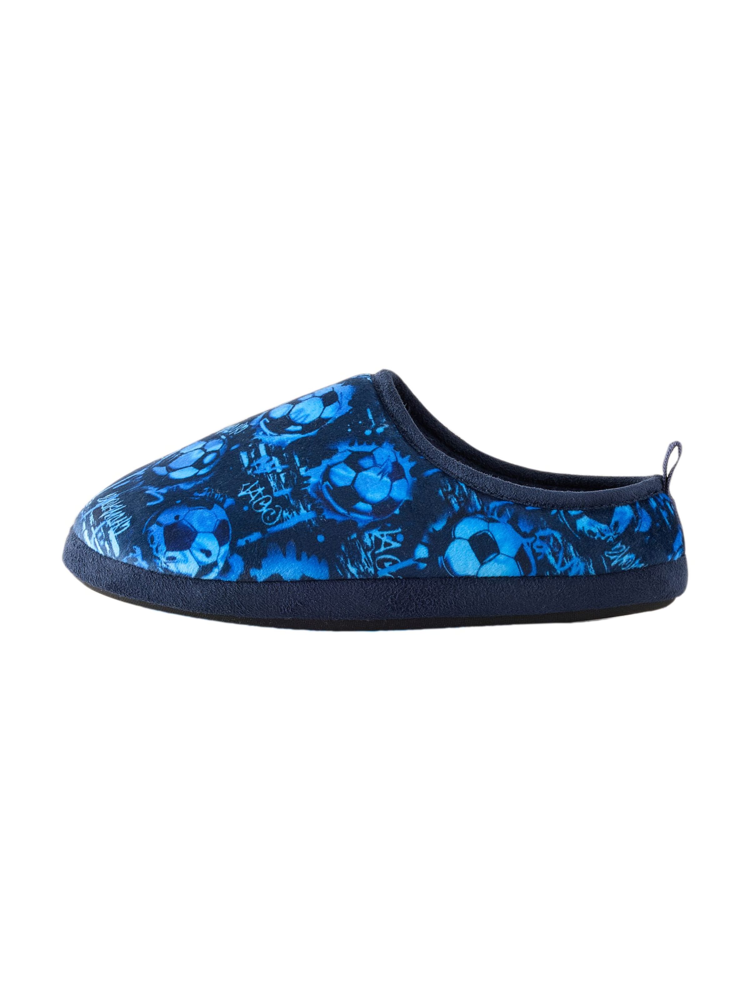 Next Huisschoenen in Blauw: voorkant