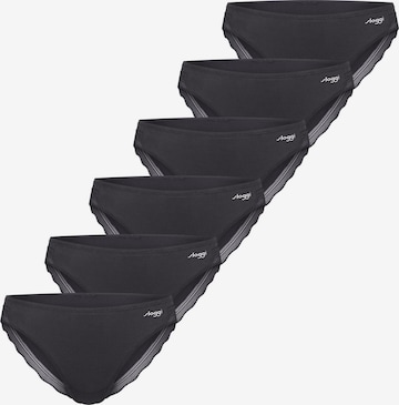 SLOGGI Slip 'Go Blush' in Black: front