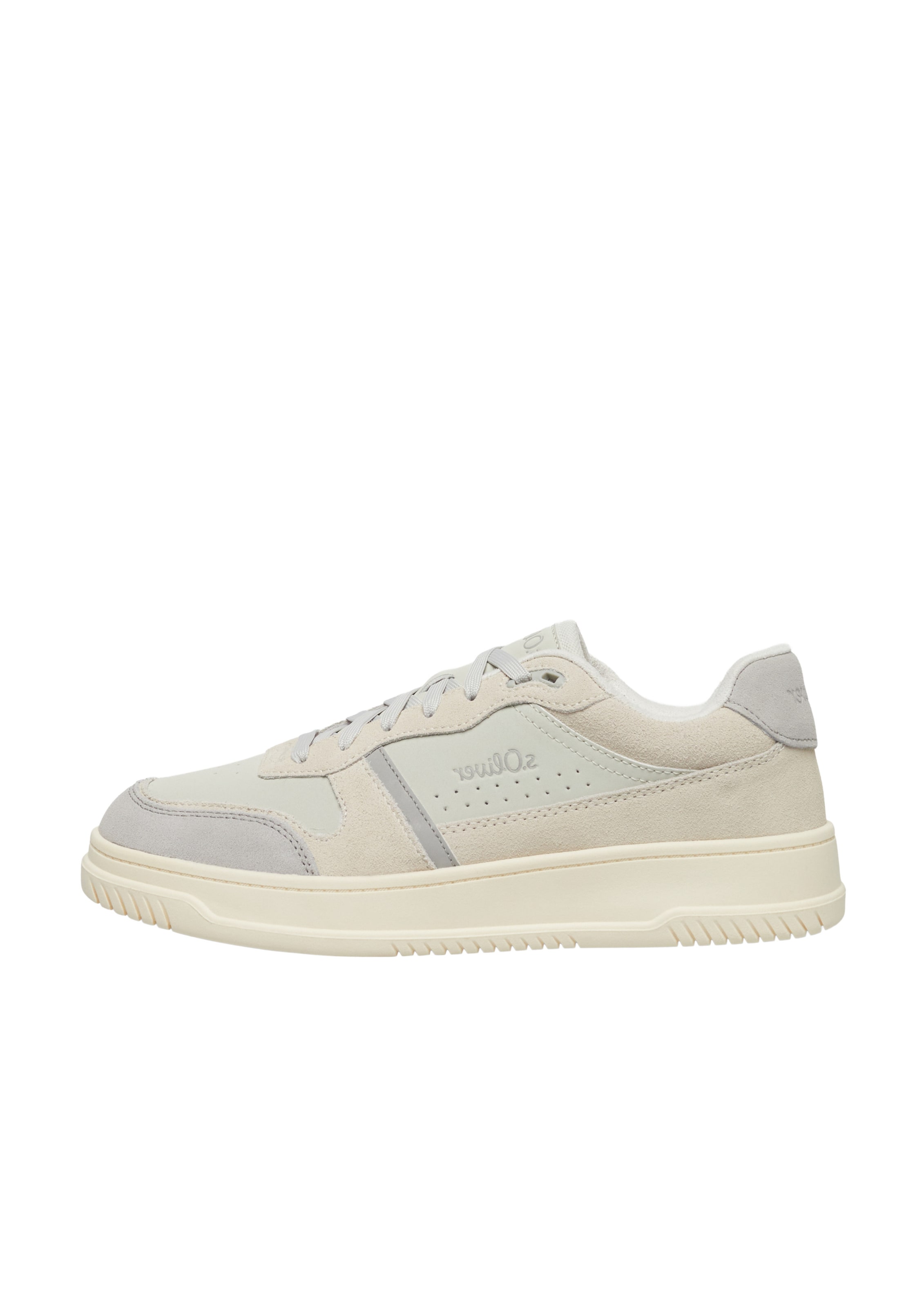 Baskets basses s.Oliver en beige : devant
