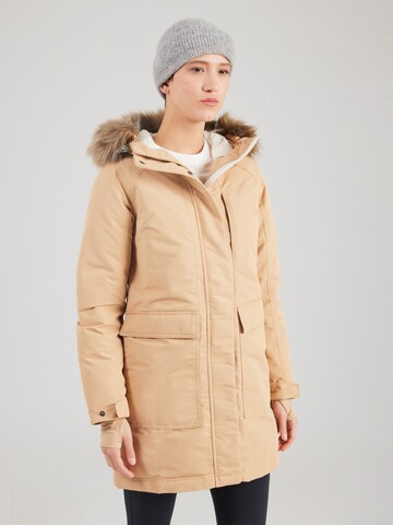 COLUMBIA Outdoormantel 'Little Si II' in Braun: Vorderseite