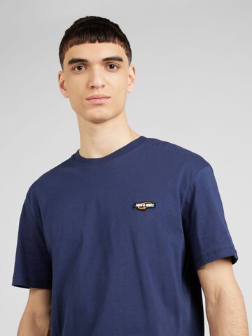 Maglietta 'BLACK' di JACK & JONES in blu