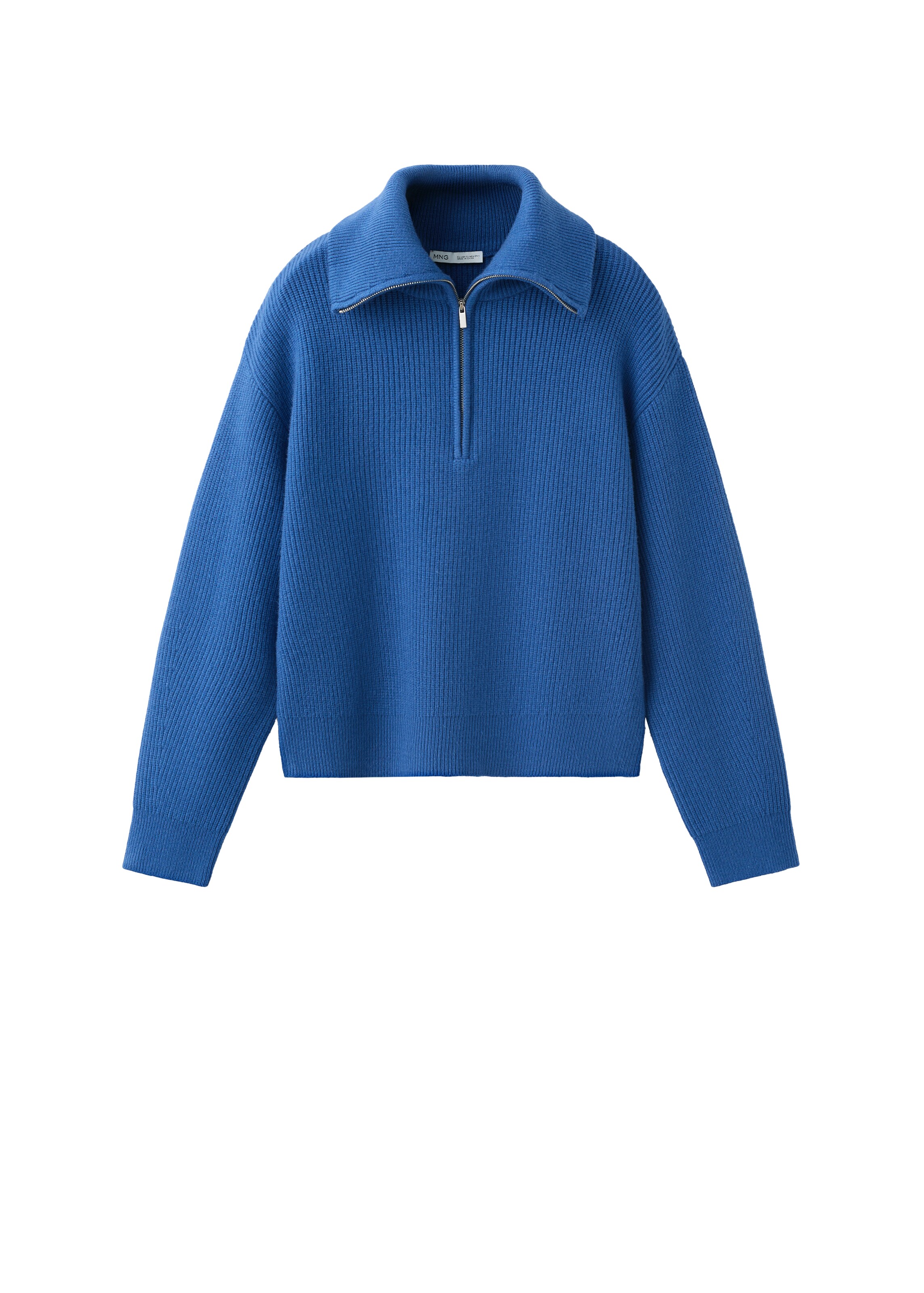 MANGO Sweater 'RIZON' in Blue: front