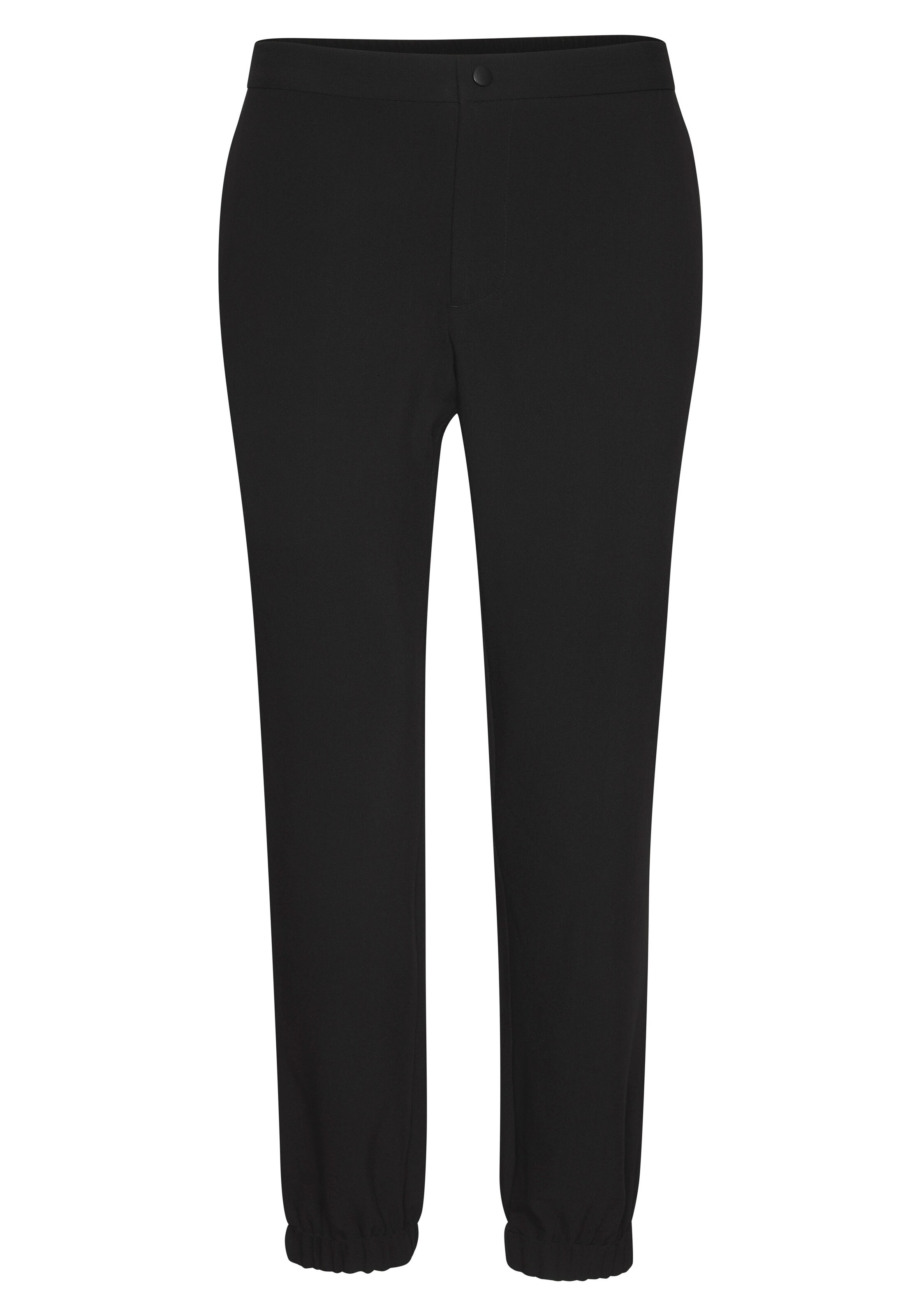 JOHN DEVIN Regular Pants in Black: front