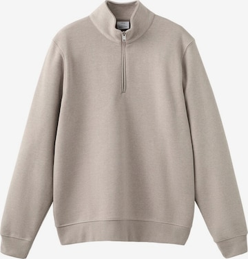 MANGO MAN Sweatshirt 'Winny' in Beige: front