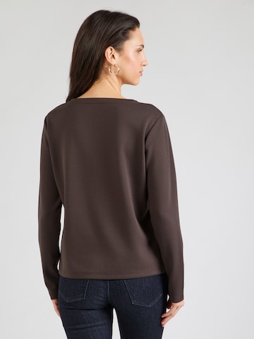 Sweat-shirt monari en marron