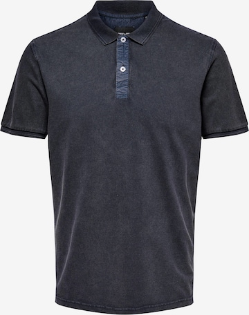 Only & Sons Shirt 'Travis' in Blauw: voorkant