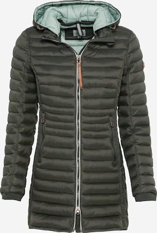 CAMEL ACTIVE Winter Jacket in Green: front
