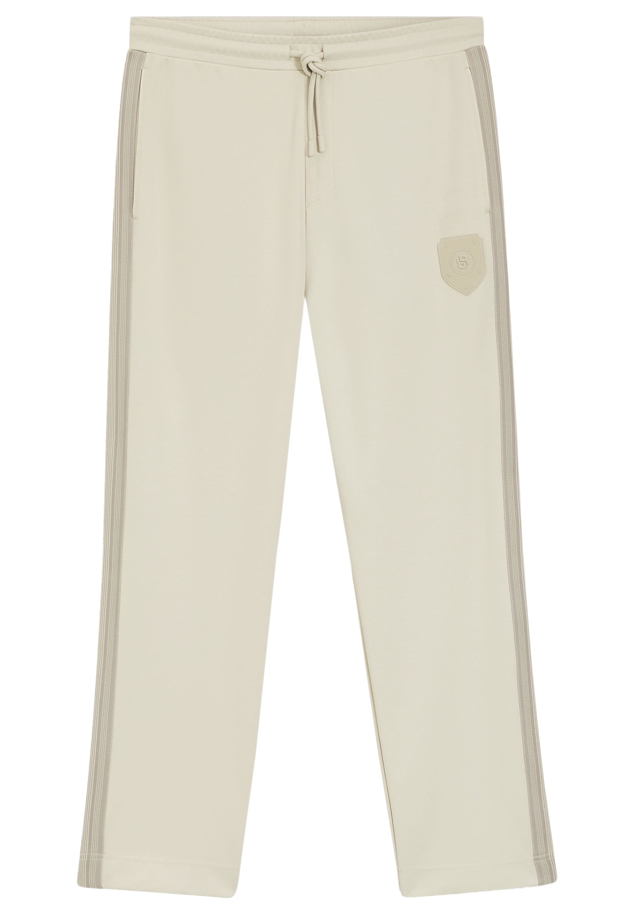 BOSS Regular Pants 'Lux Hurley' in Beige: front