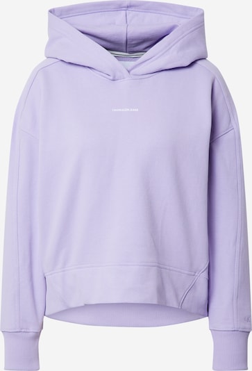 Calvin Klein Jeans Collegepaita värissä syreeni / valkoinen, Tuotenäkymä