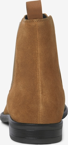 JACK & JONES Chelsea boots 'Stan' i brun