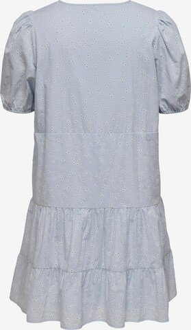 ONLY Curve Letní šaty 'Tilde-Sandra' – modrá
