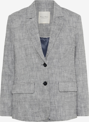 Part Two Blazers in Grijs: voorkant