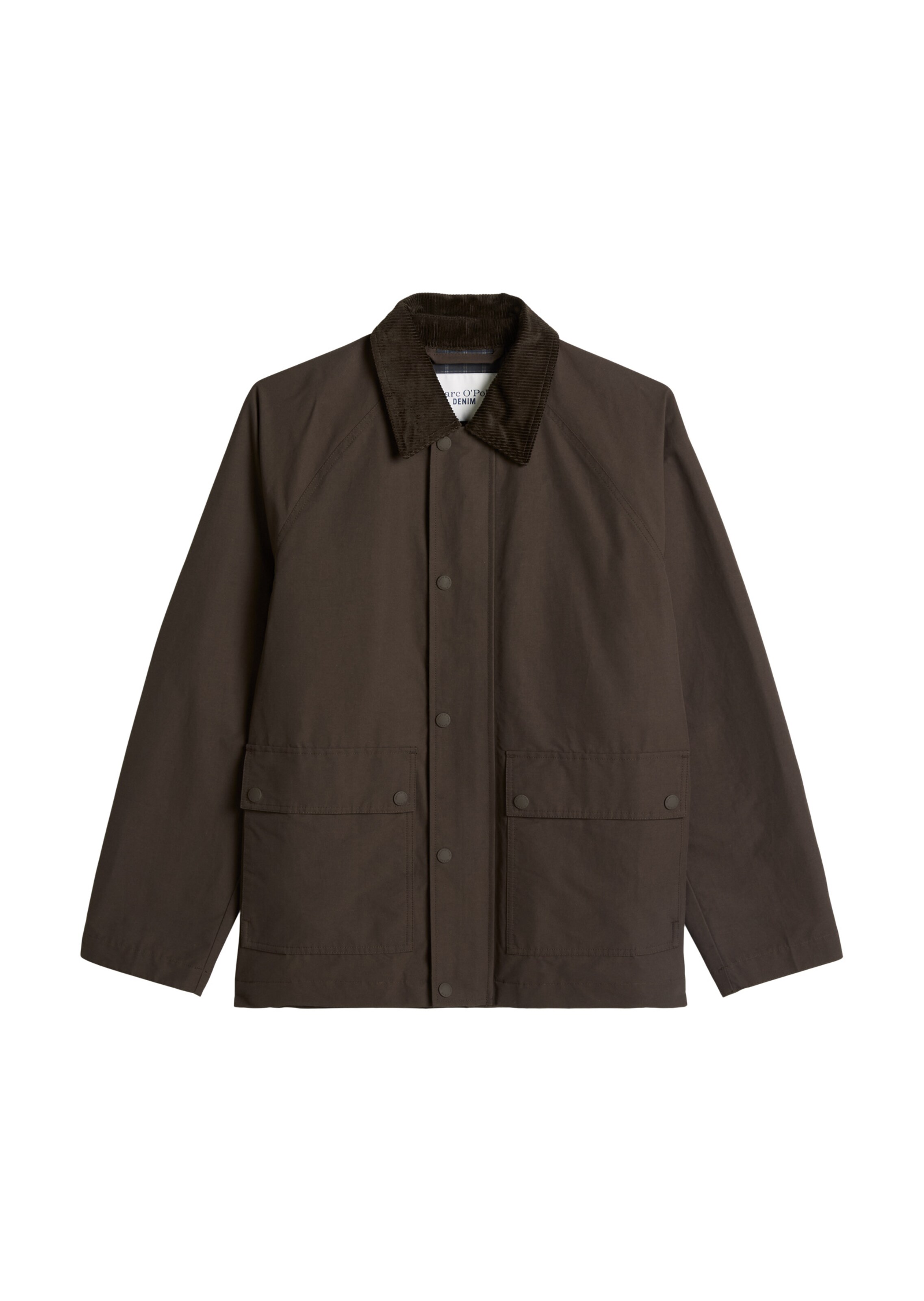 Veste mi-saison Marc O'Polo DENIM en marron : devant