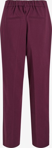 Regular Pantalon à plis 'Selma Ella' VILA en violet