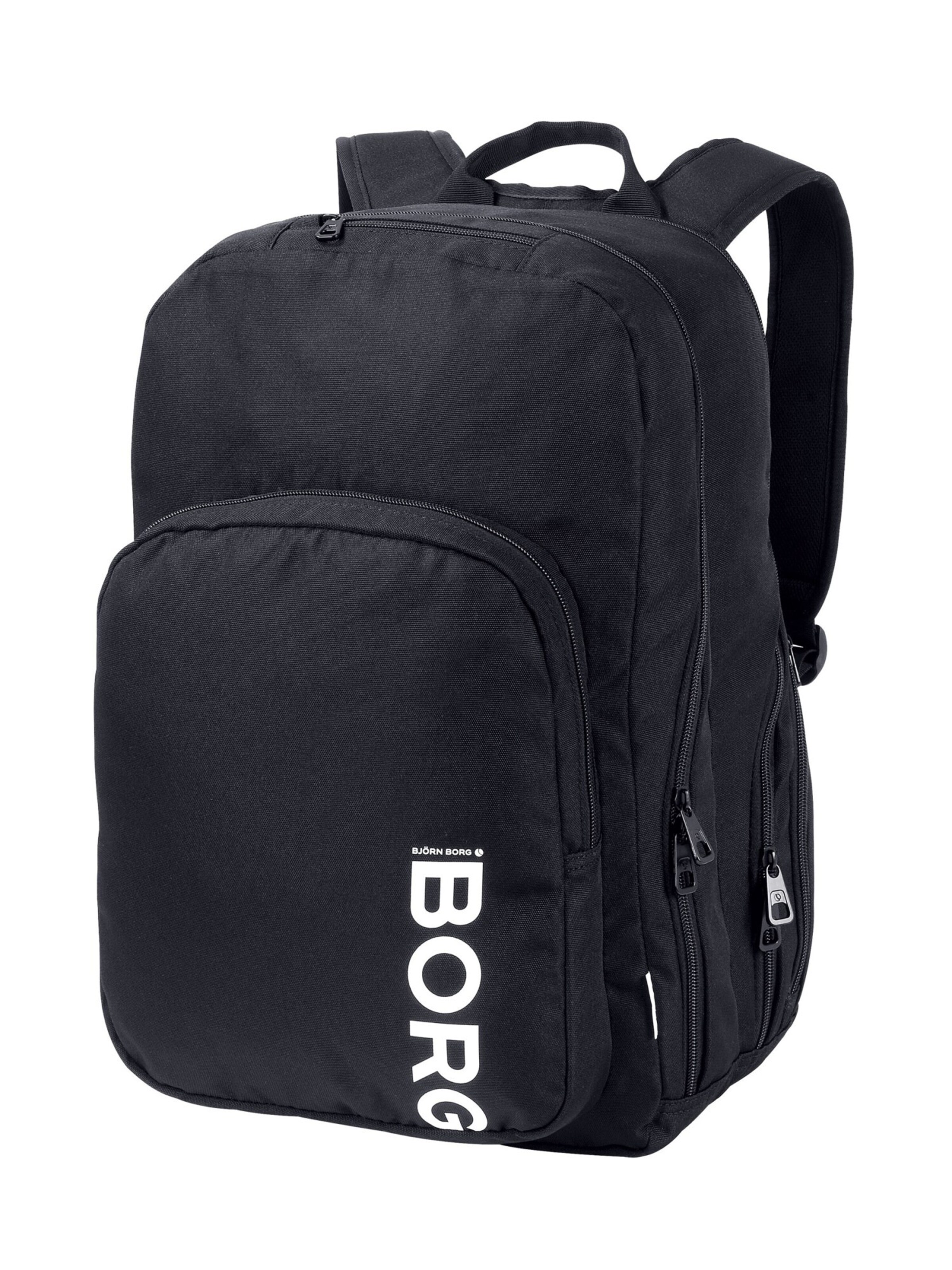 BJÖRN BORG Rucksack in Schwarz
