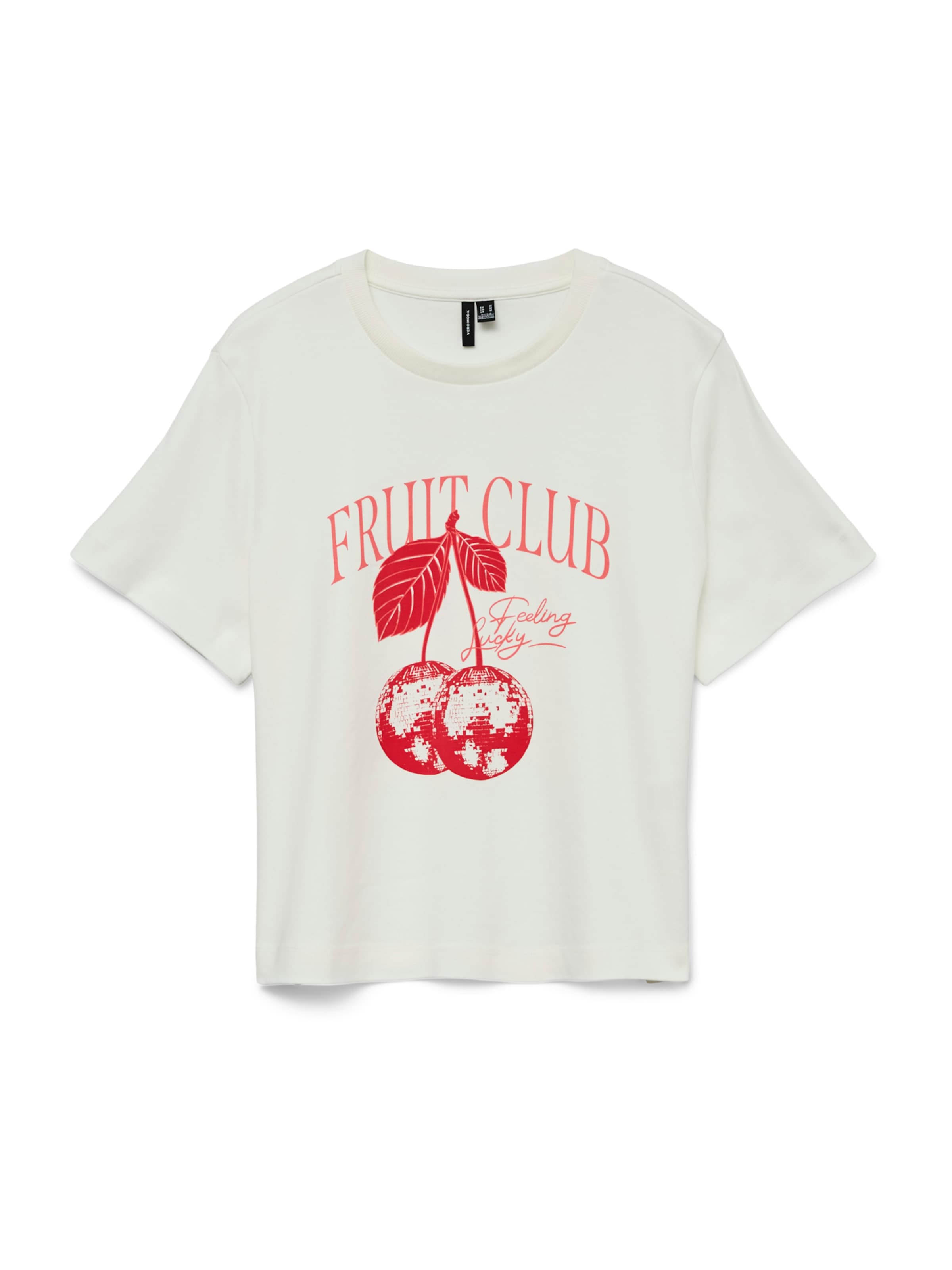 VERO MODA Футболка 'VMYMA METTE' в Белый: спереди