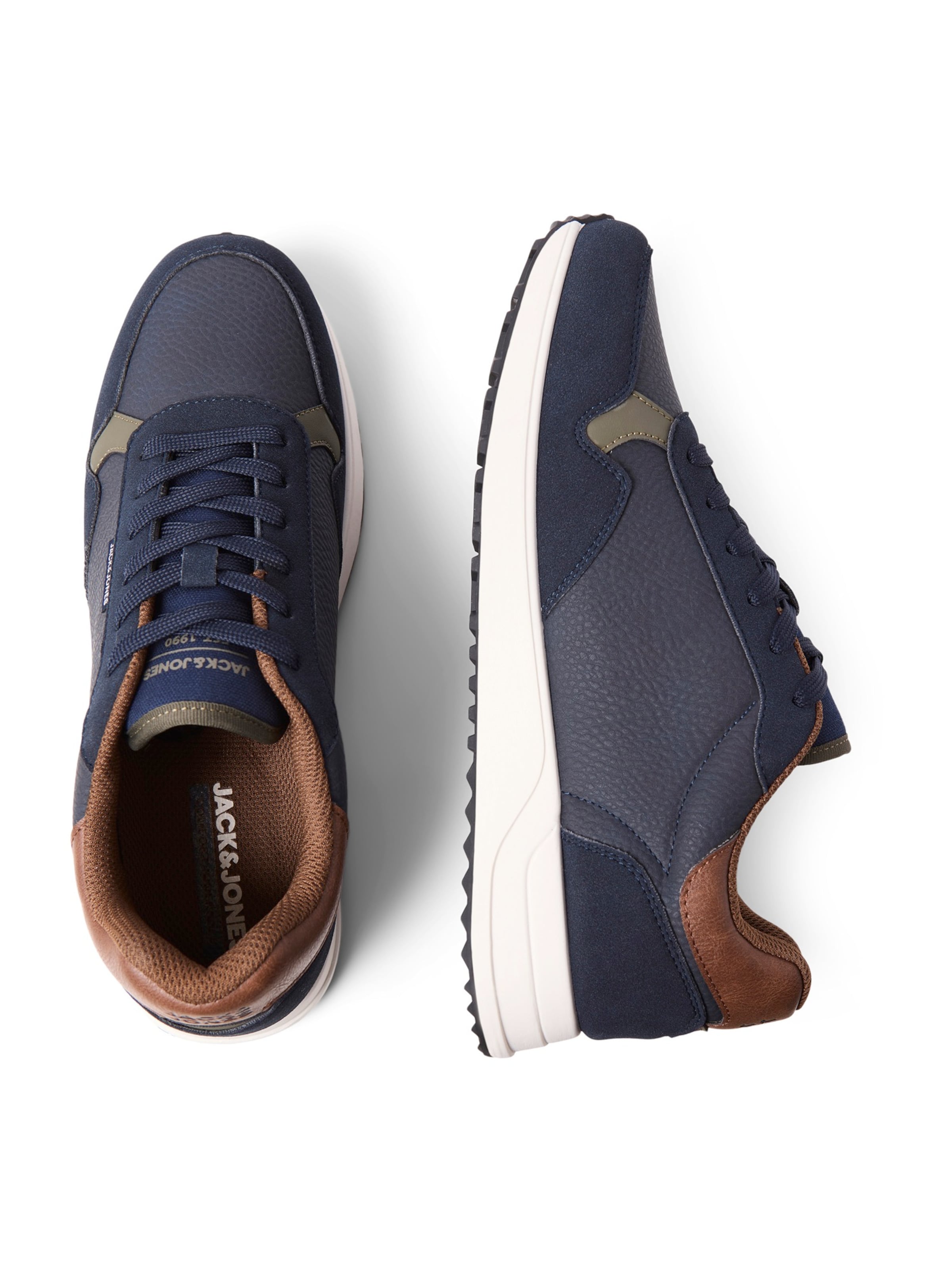 JACK & JONES Σνίκερ χαμηλό 'JFWBOWDEN' σε μπλε