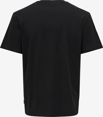 Only & Sons T-shirt 'KOLTON' i svart