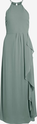 VILA Вечернее платье 'Milina' в Зеленый: спереди