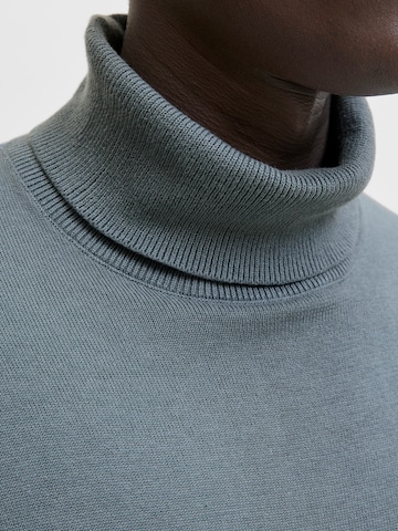 JACK & JONES Свитер 'JJEBASIC' в Синий
