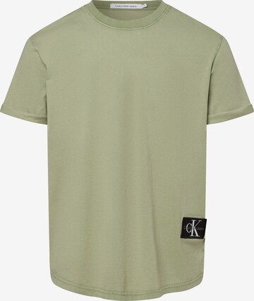 Calvin Klein Jeans Regular Shirt in Green: front
