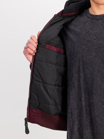 ALPHA INDUSTRIES Téli dzseki 'MA-1 Zip Hood' - piros