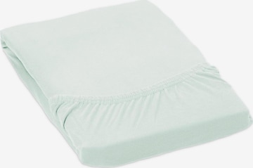 Aspero Bed Sheet 'RIGA' in Green: front