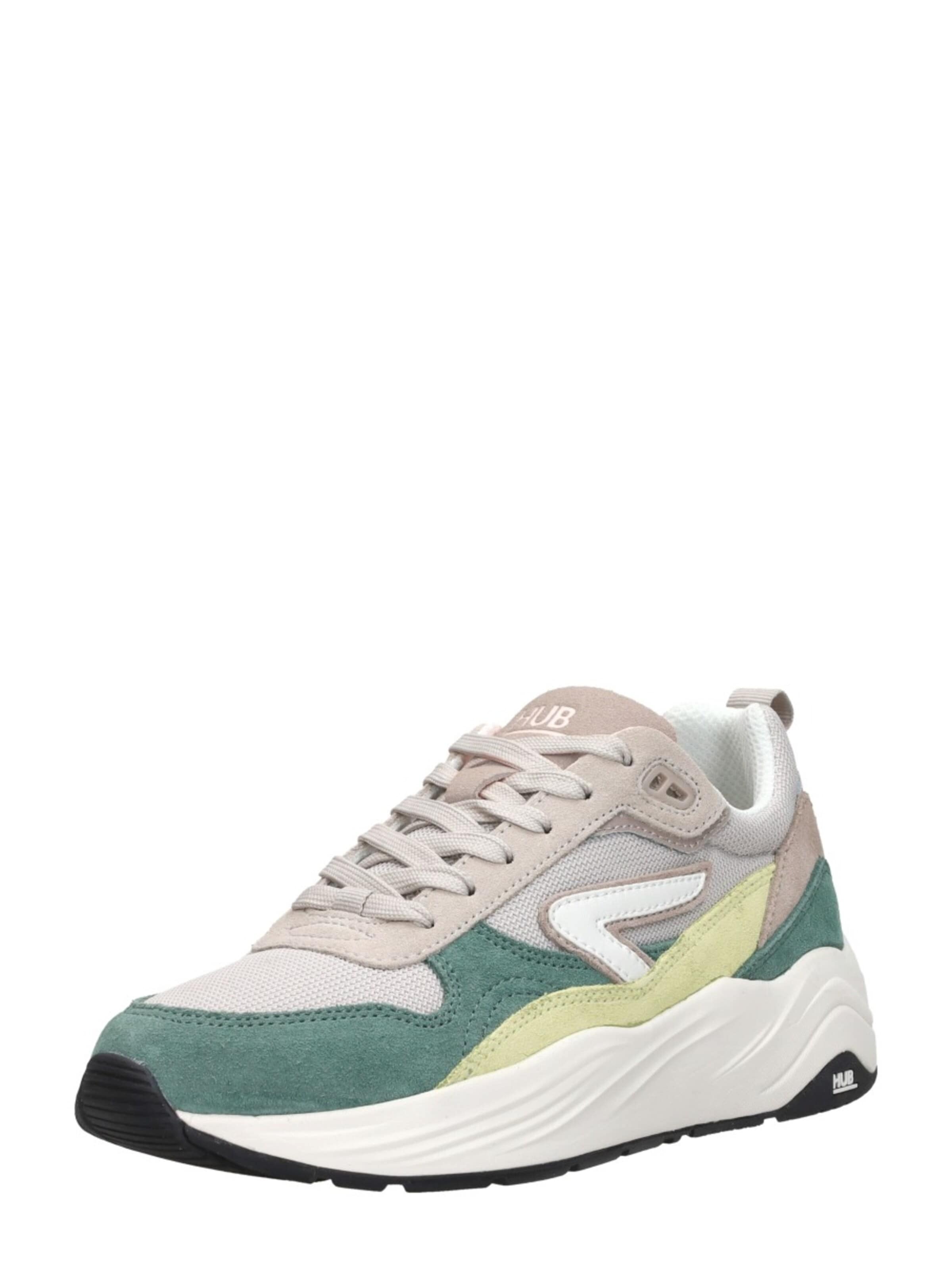 HUB Sneakers laag 'Glide S43' in Groen