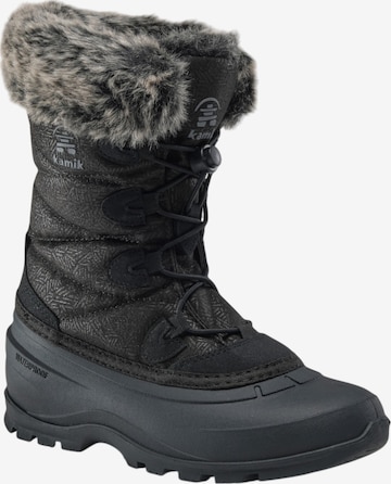 Kamik Snowboots in Schwarz: Vorderseite