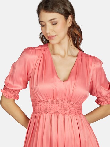 Robe de cocktail KLEO en rose