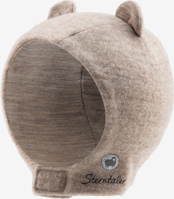 STERNTALER Beanie in Beige: front